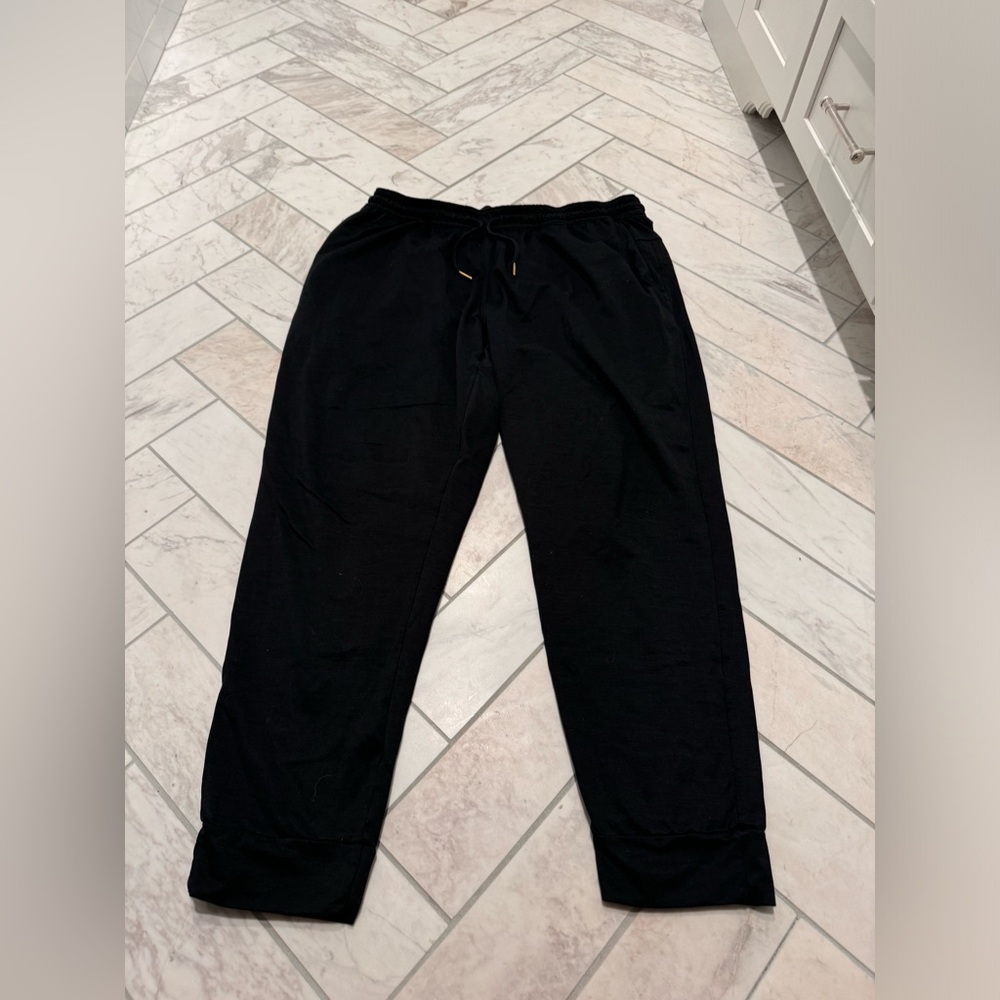 Mens Black Zella Joggers